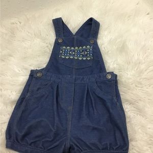 CARTERS OVERALL GIRLS SIZE 24 MONTHS PRE OWNED